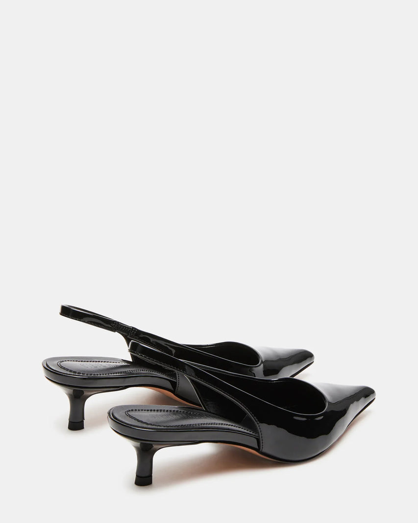 KITTIE BLACK PATENT - Women's Shoes - Steve Madden Canada
