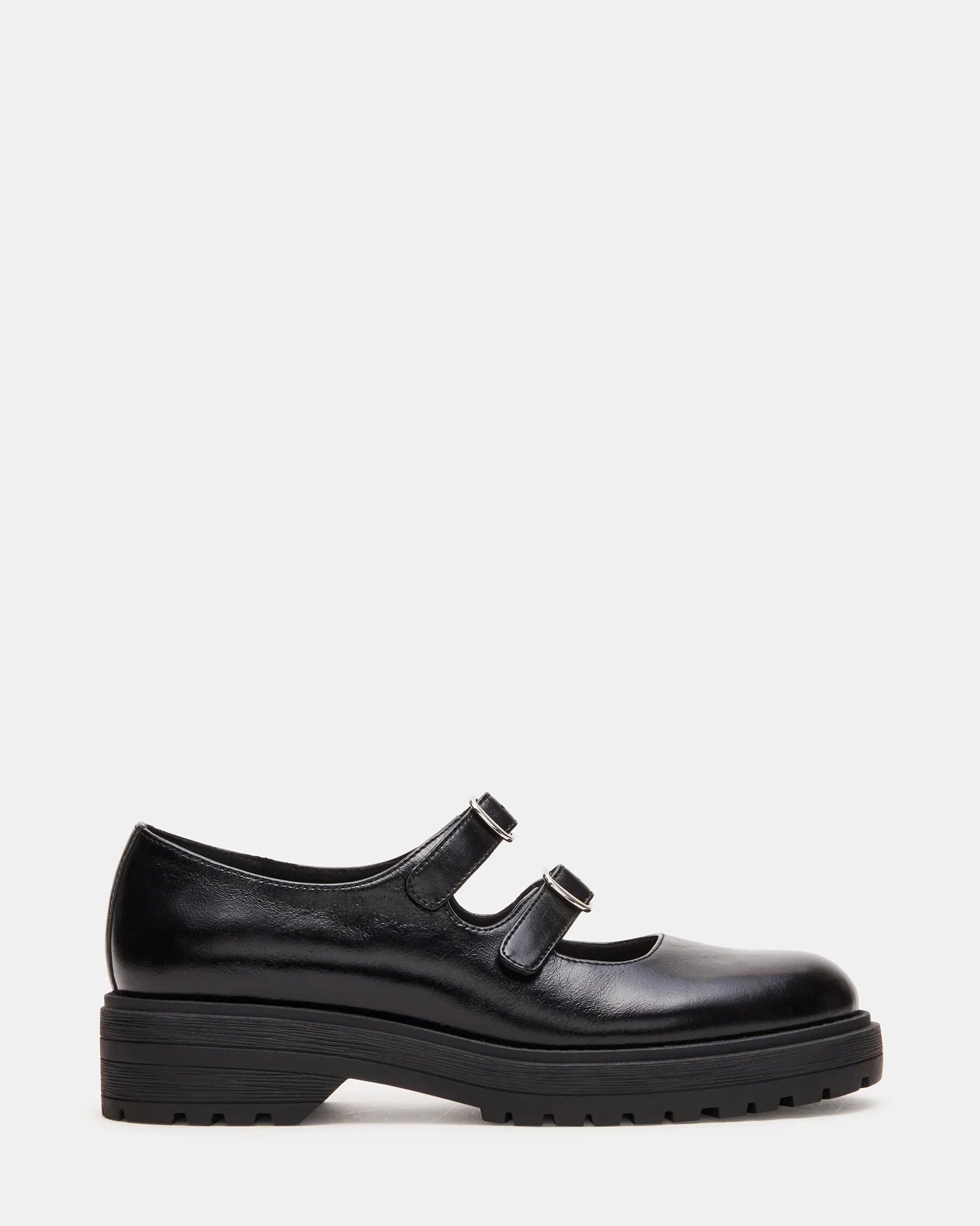 ALBA BLACK LEATHER - Women's Shoes - Steve Madden Canada