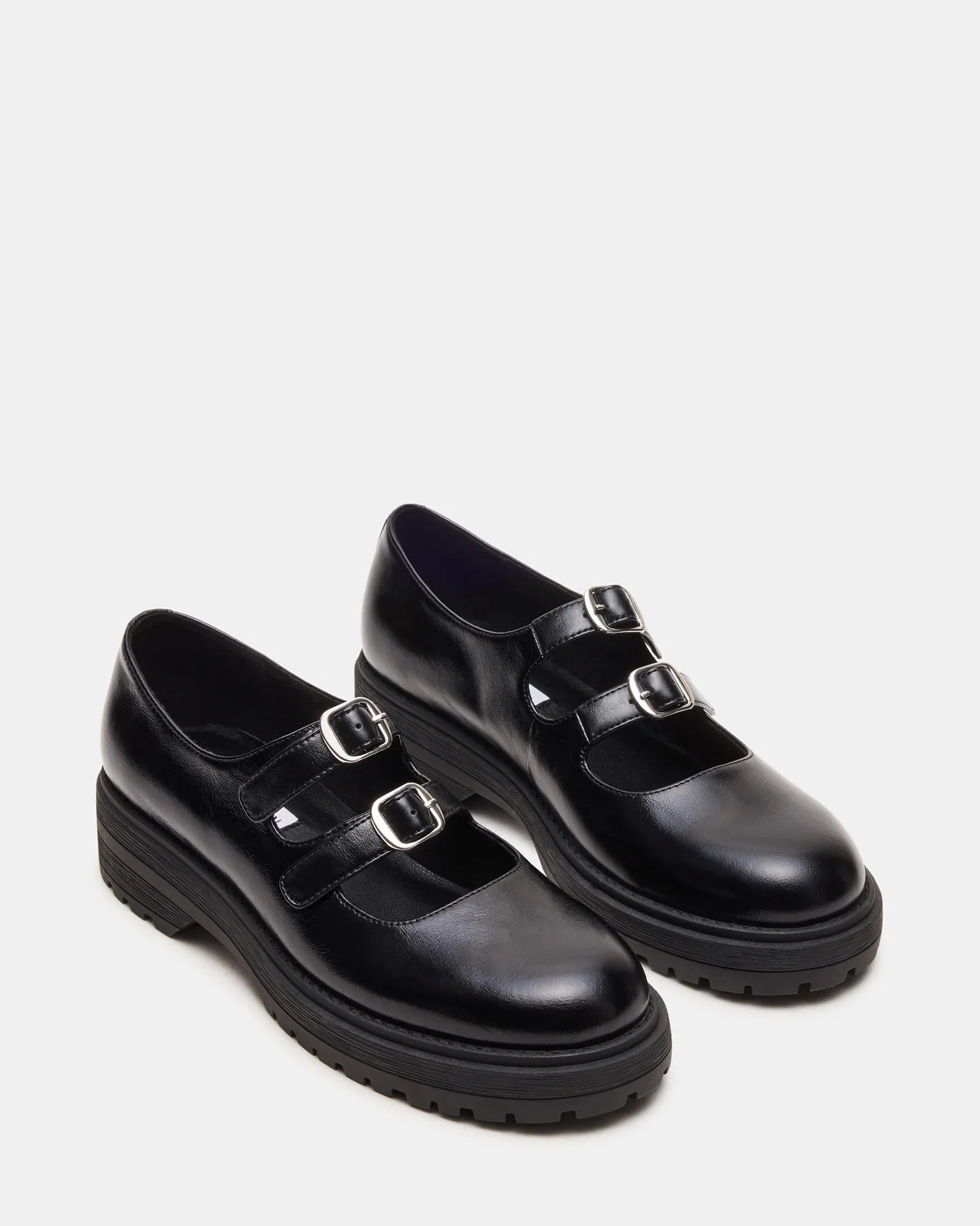 ALBA BLACK LEATHER - Women's Shoes - Steve Madden Canada