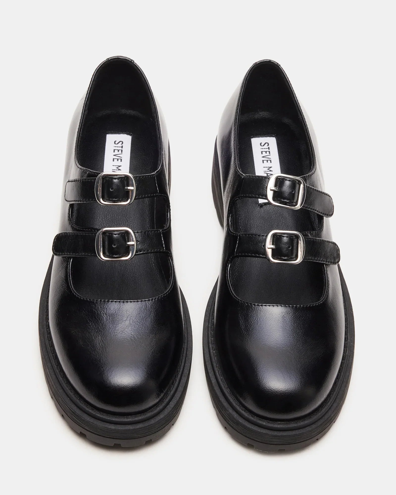 ALBA BLACK LEATHER - Women's Shoes - Steve Madden Canada
