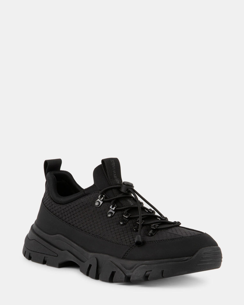 KRAAVE BLACK FABRIC - Men's Shoes - Steve Madden Canada