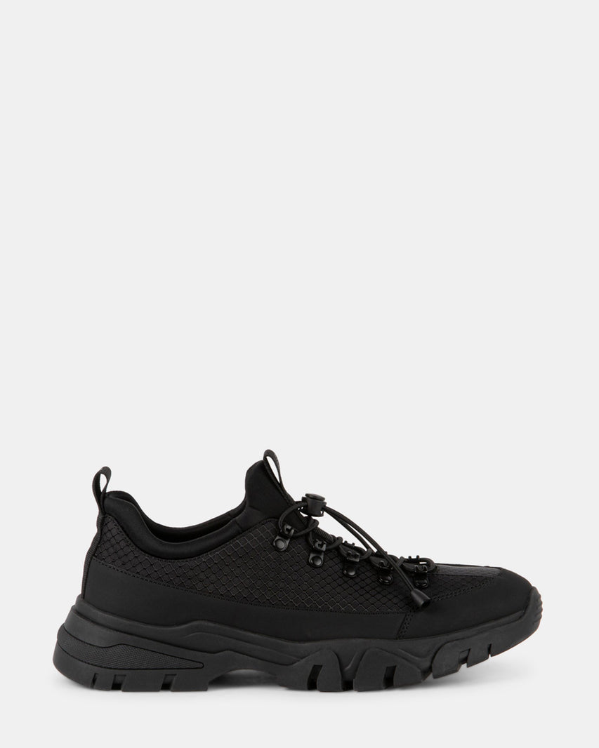 KRAAVE BLACK FABRIC - Men's Shoes - Steve Madden Canada