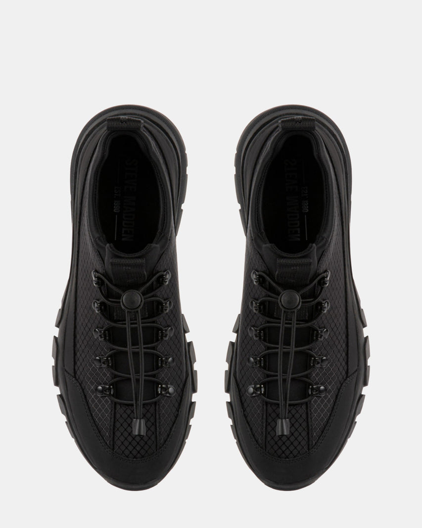 KRAAVE BLACK FABRIC - Men's Shoes - Steve Madden Canada