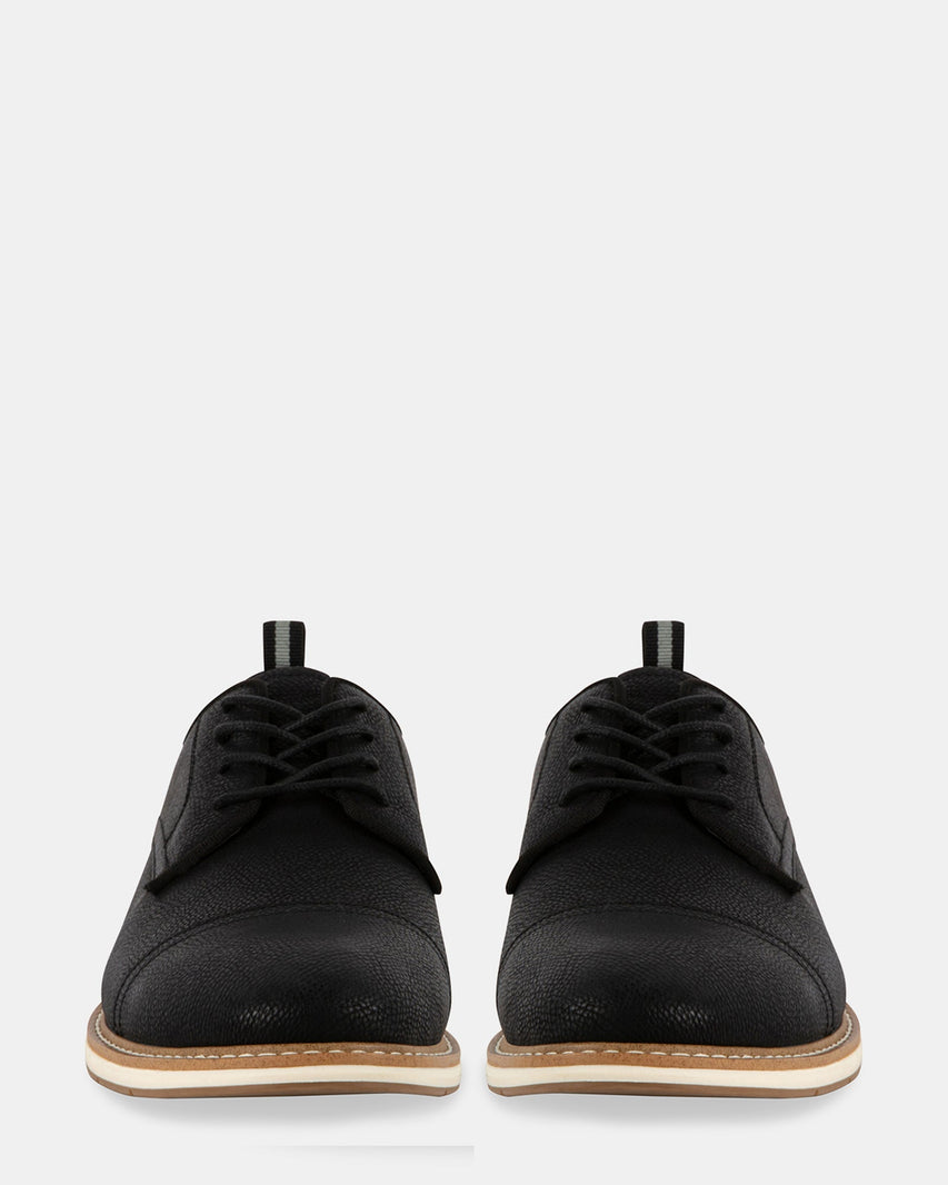 KREEDD BLACK NUBUCK - Men's Shoes - Steve Madden Canada