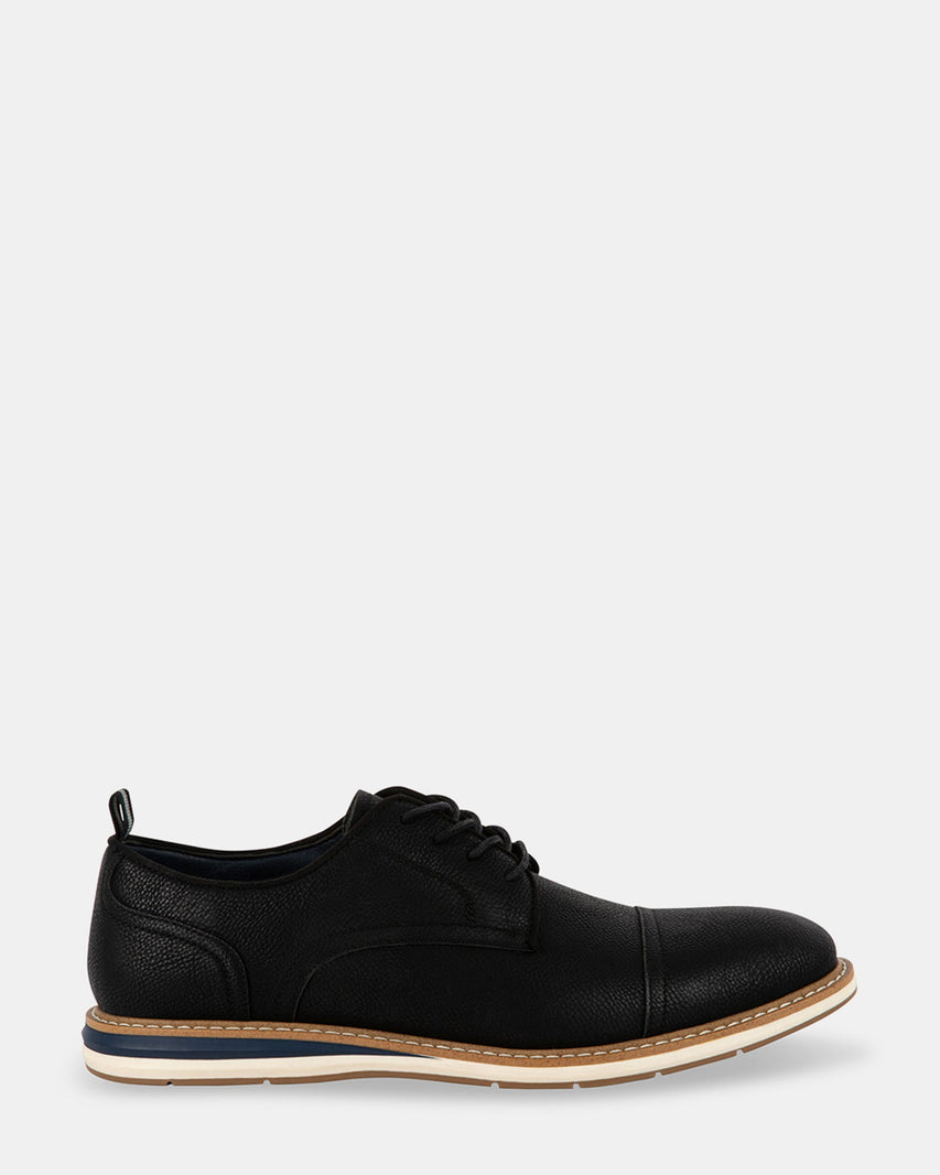 KREEDD BLACK NUBUCK - Men's Shoes - Steve Madden Canada