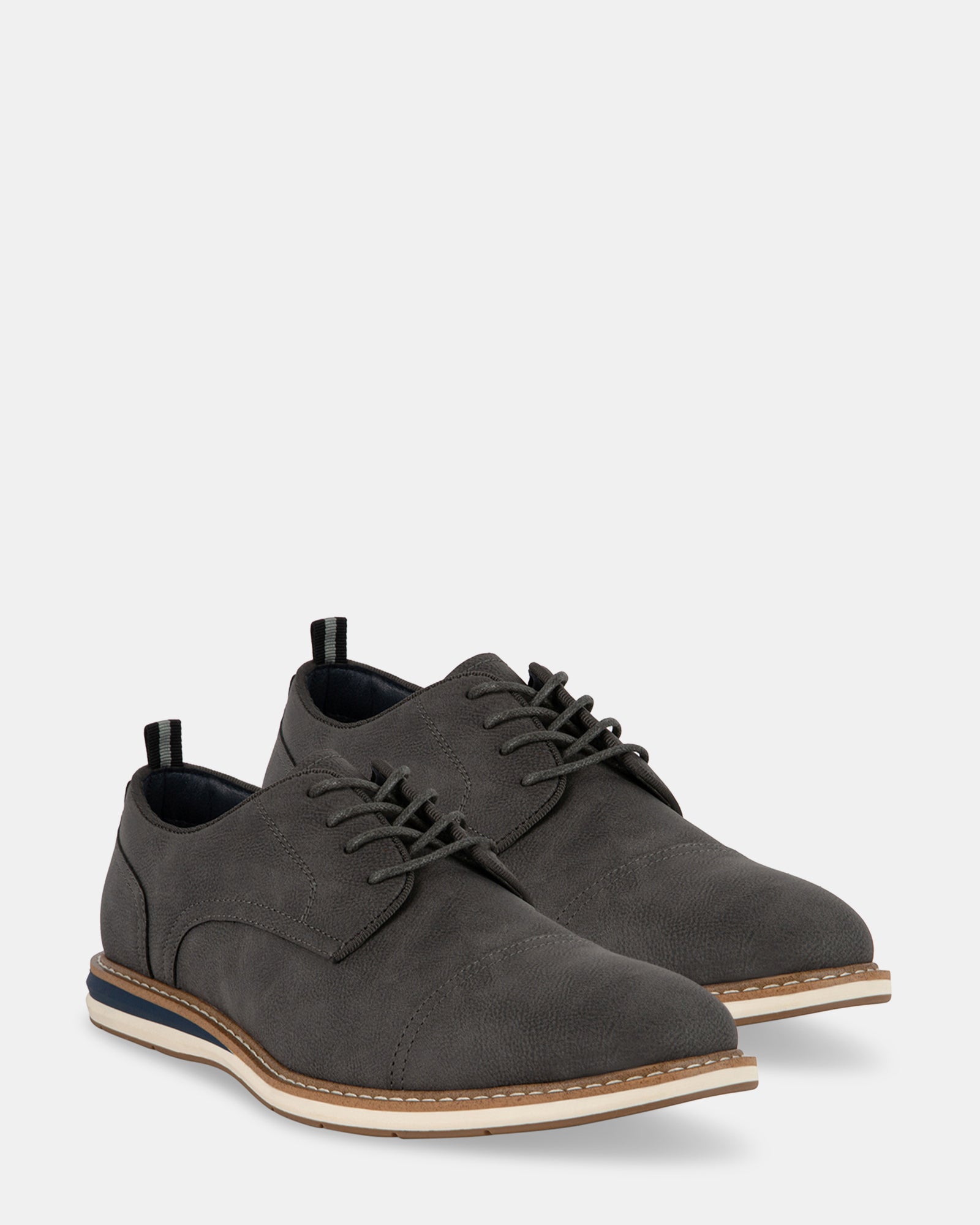 KREEDD GREY NUBUCK - Men's Shoes - Steve Madden Canada