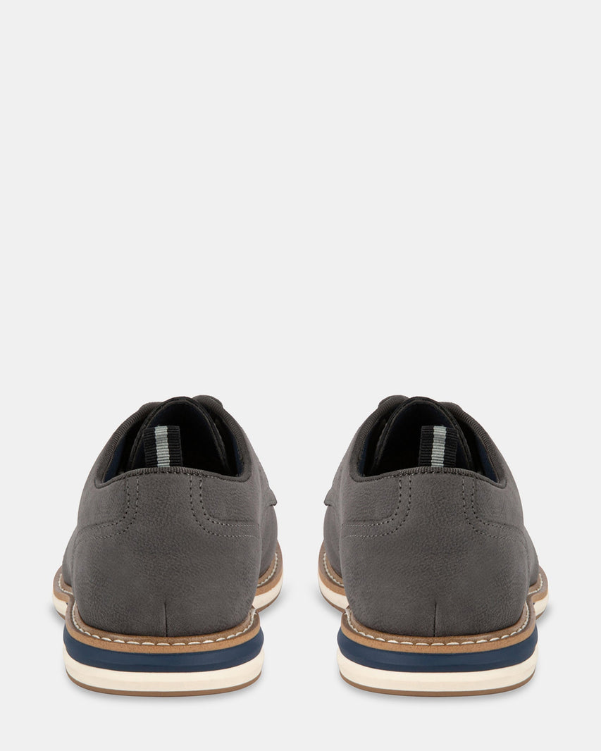 KREEDD GREY NUBUCK - Men's Shoes - Steve Madden Canada