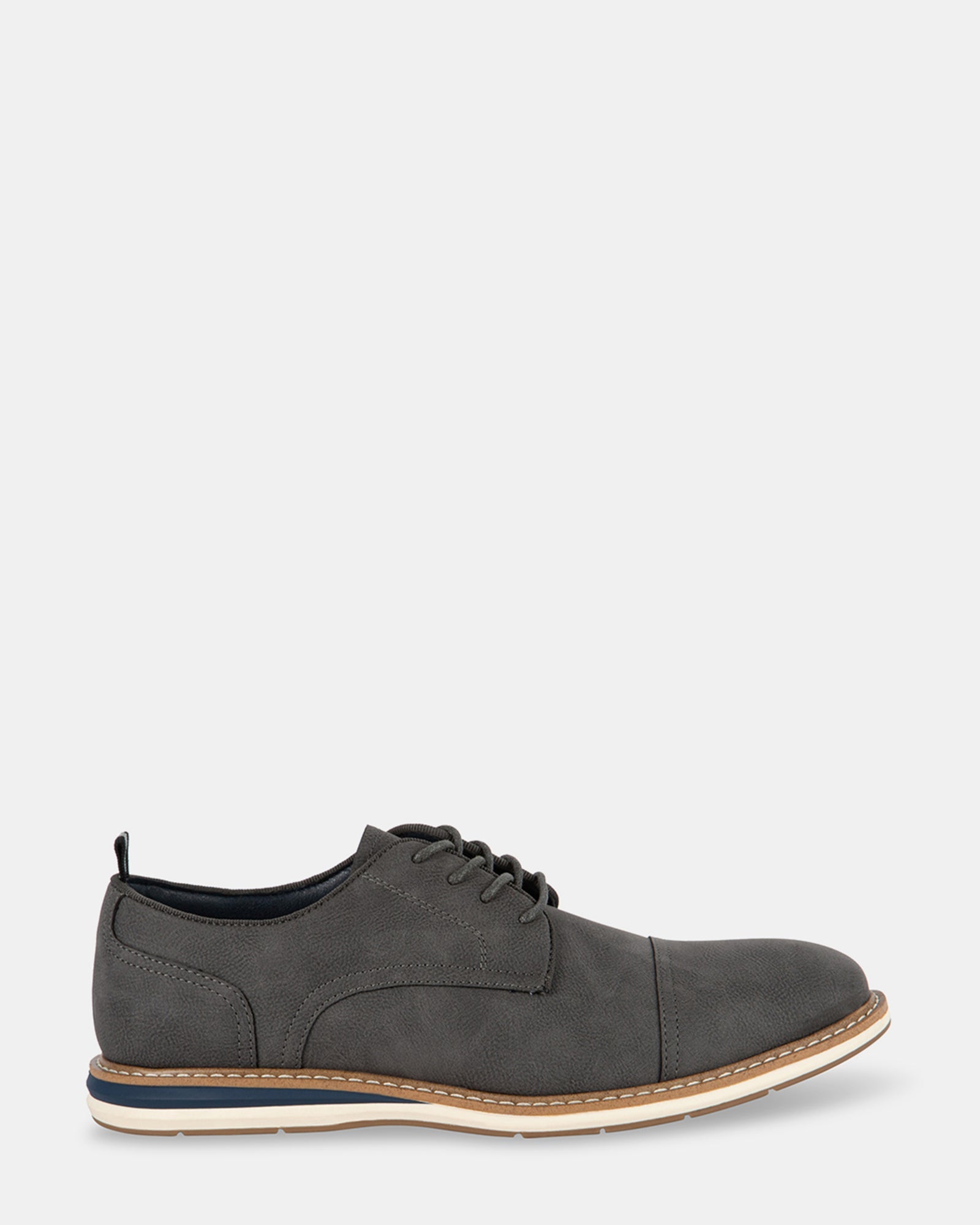 KREEDD GREY NUBUCK - Men's Shoes - Steve Madden Canada