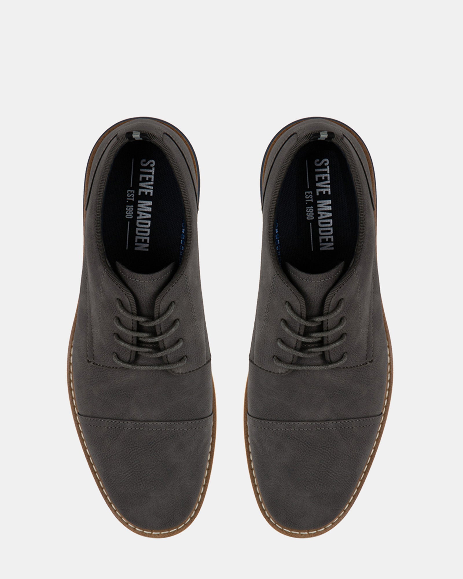 KREEDD GREY NUBUCK - Men's Shoes - Steve Madden Canada