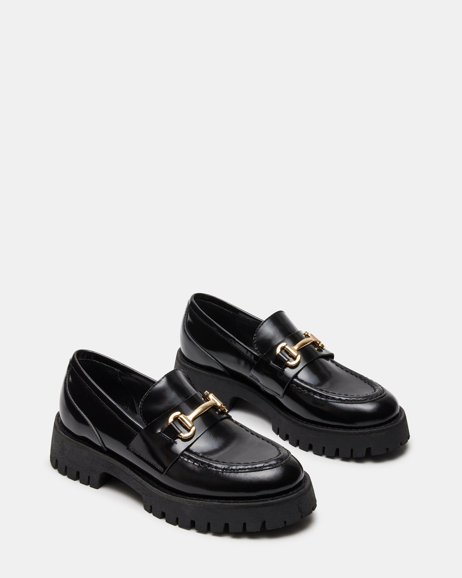 LANDO BLACK LEATHER - Women's Shoes - Steve Madden Canada