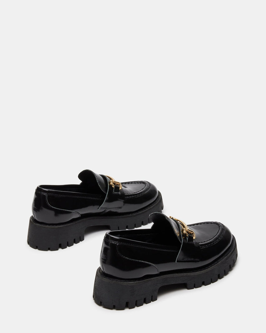 LANDO BLACK LEATHER - Women's Shoes - Steve Madden Canada