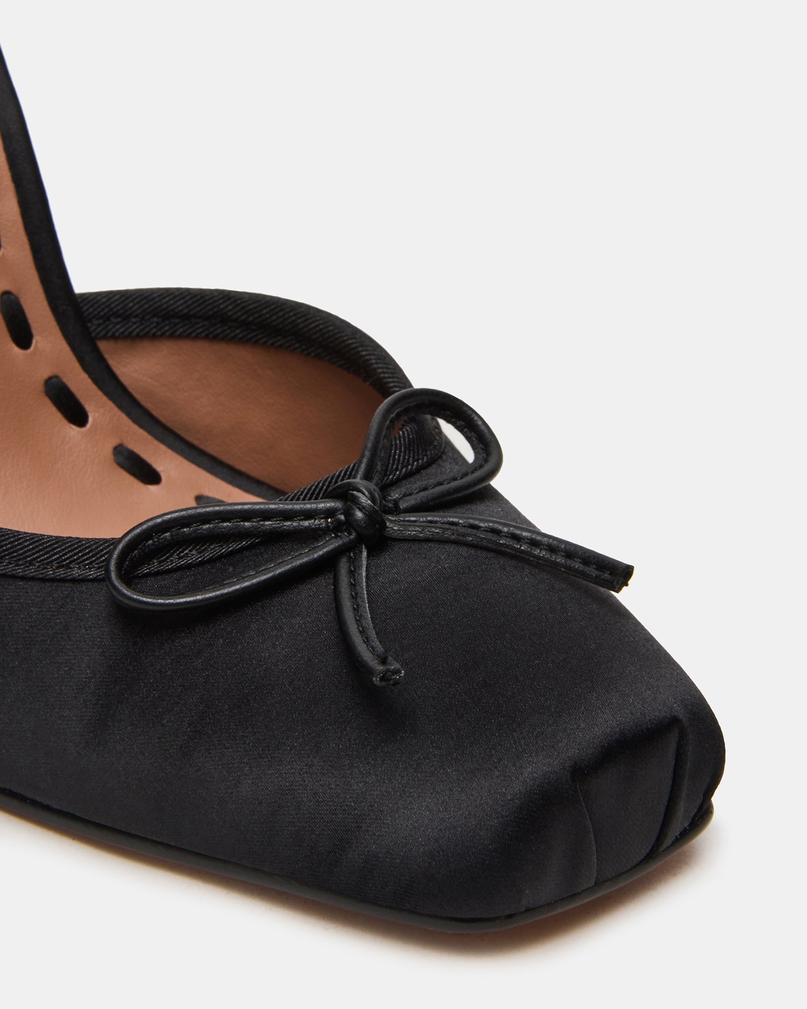 LARINA BLACK SATIN - Women's Shoes - Steve Madden Canada