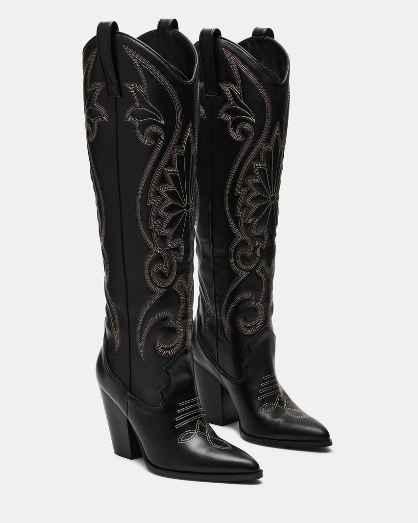 LASSO BLACK MULTI - Women's Shoes - Steve Madden Canada