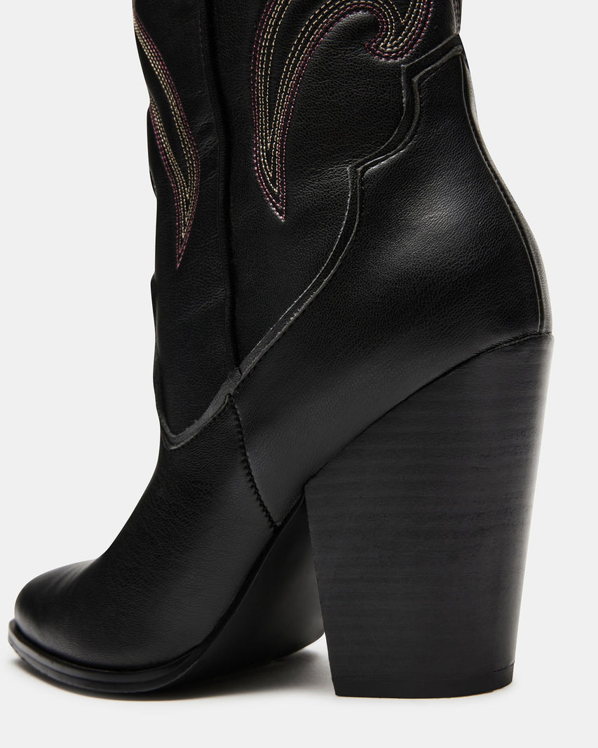 LASSO BLACK MULTI - Women's Shoes - Steve Madden Canada