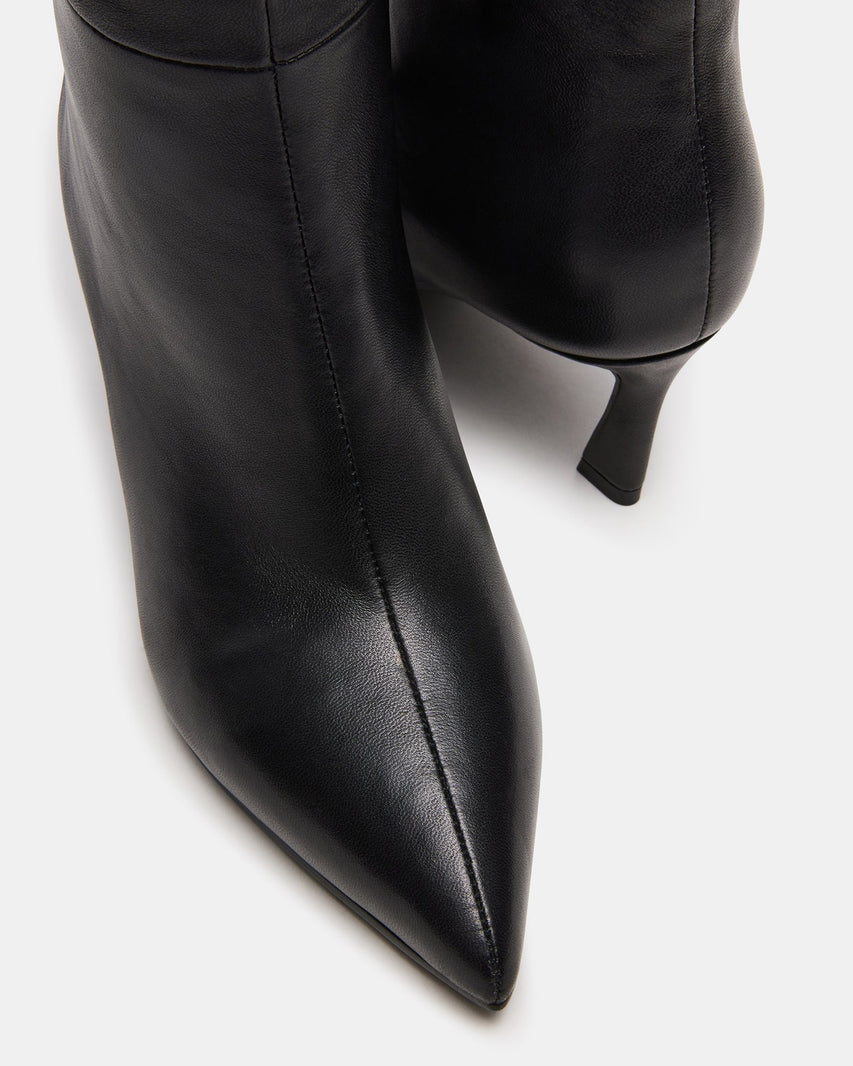 LAVAN BLACK LEATHER - Women's Shoes - Steve Madden Canada