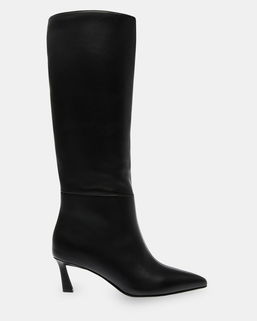 LAVAN BLACK LEATHER - Women's Shoes - Steve Madden Canada