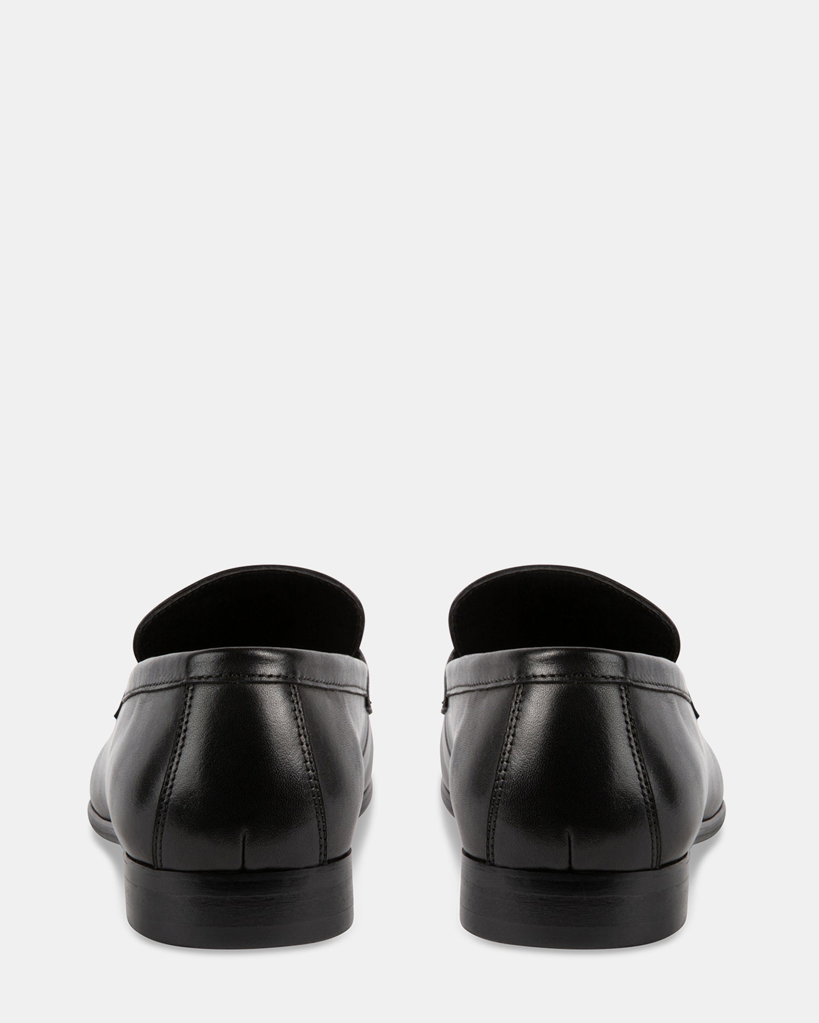 LEDGER BLACK LEATHER - Men's Shoes - Steve Madden Canada