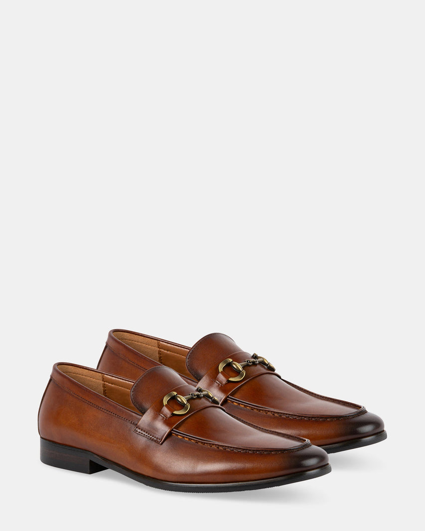 LEDGER TAN LEATHER - Men's Shoes - Steve Madden Canada