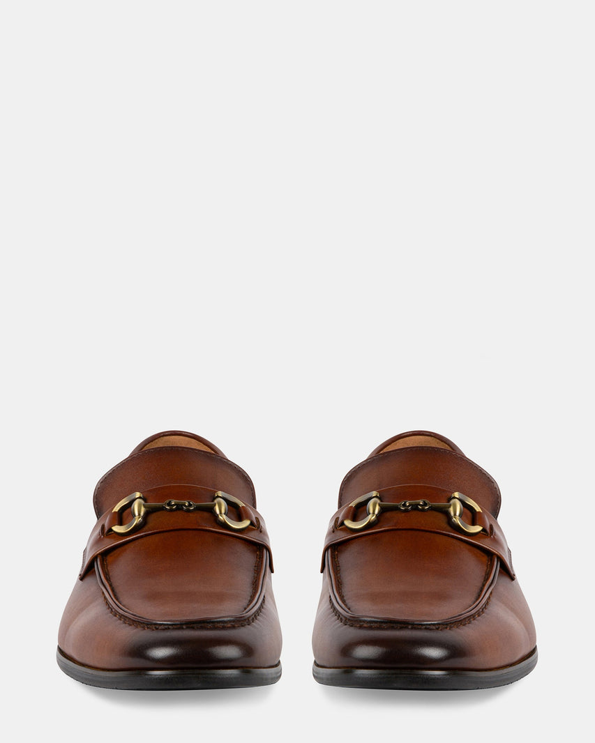 LEDGER TAN LEATHER - Men's Shoes - Steve Madden Canada