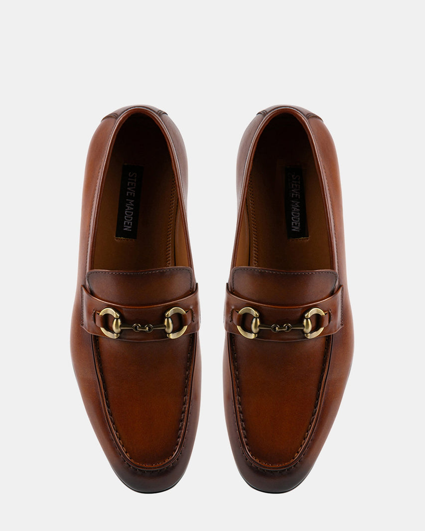 LEDGER TAN LEATHER - Men's Shoes - Steve Madden Canada