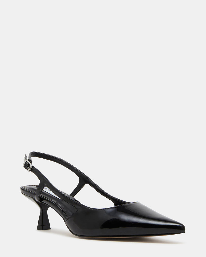 LEGACI BLACK PATENT - Women's Shoes - Steve Madden Canada