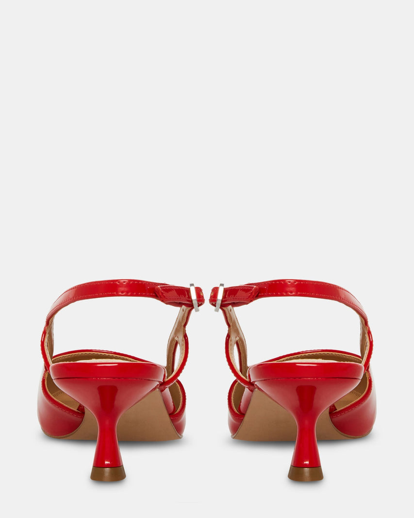 LEGACI RED PATENT - Women's Shoes - Steve Madden Canada