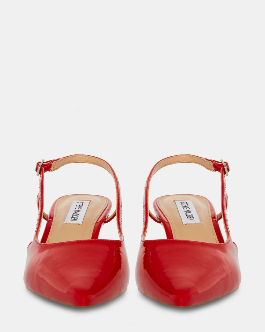 LEGACI RED PATENT - Women's Shoes - Steve Madden Canada