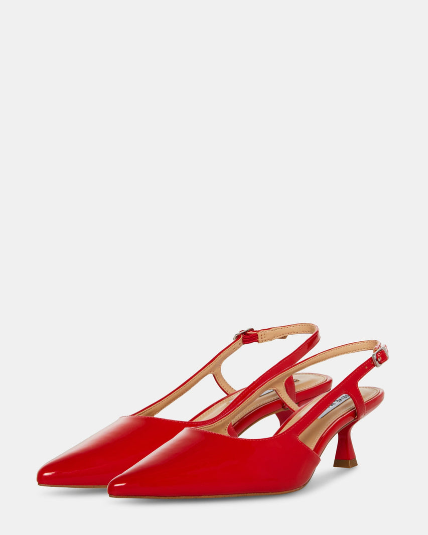 LEGACI RED PATENT - Women's Shoes - Steve Madden Canada