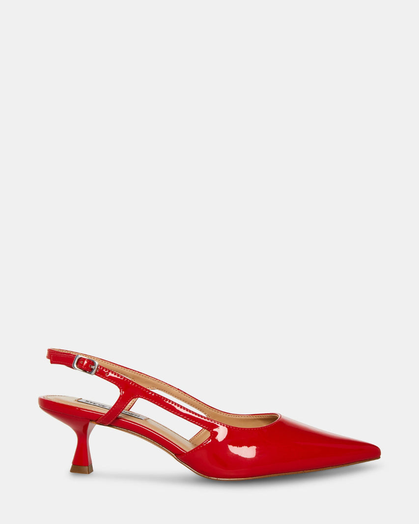 LEGACI RED PATENT - Women's Shoes - Steve Madden Canada