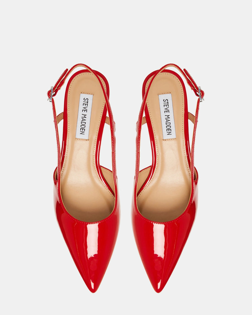 LEGACI RED PATENT - Women's Shoes - Steve Madden Canada