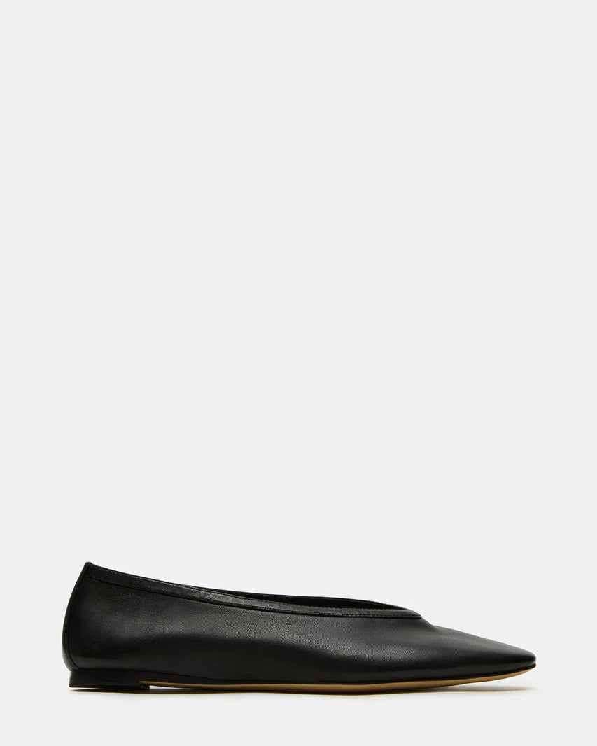 LENI BLACK LEATHER - Women's Shoes - Steve Madden Canada