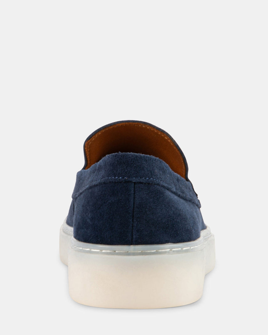 LENNYN NAVY SUEDE - Men's Shoes - Steve Madden Canada