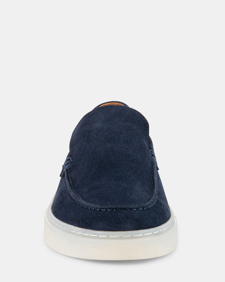 LENNYN NAVY SUEDE - Men's Shoes - Steve Madden Canada