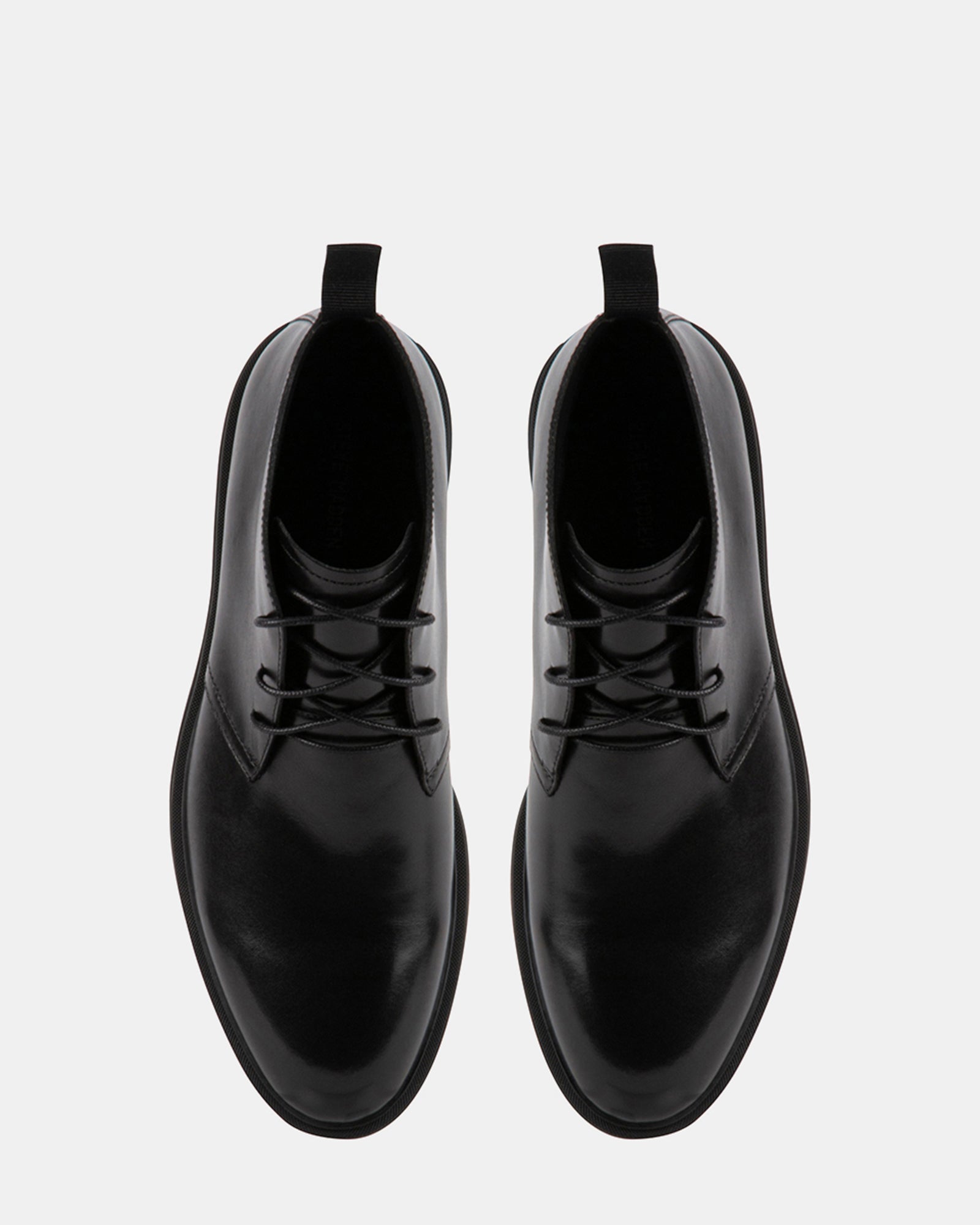 LENNY BLACK LEATHER - Men's Shoes - Steve Madden Canada