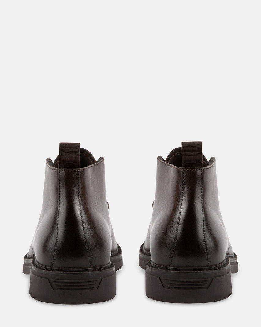 LENNY BROWN LEATHER - Men's Shoes - Steve Madden Canada