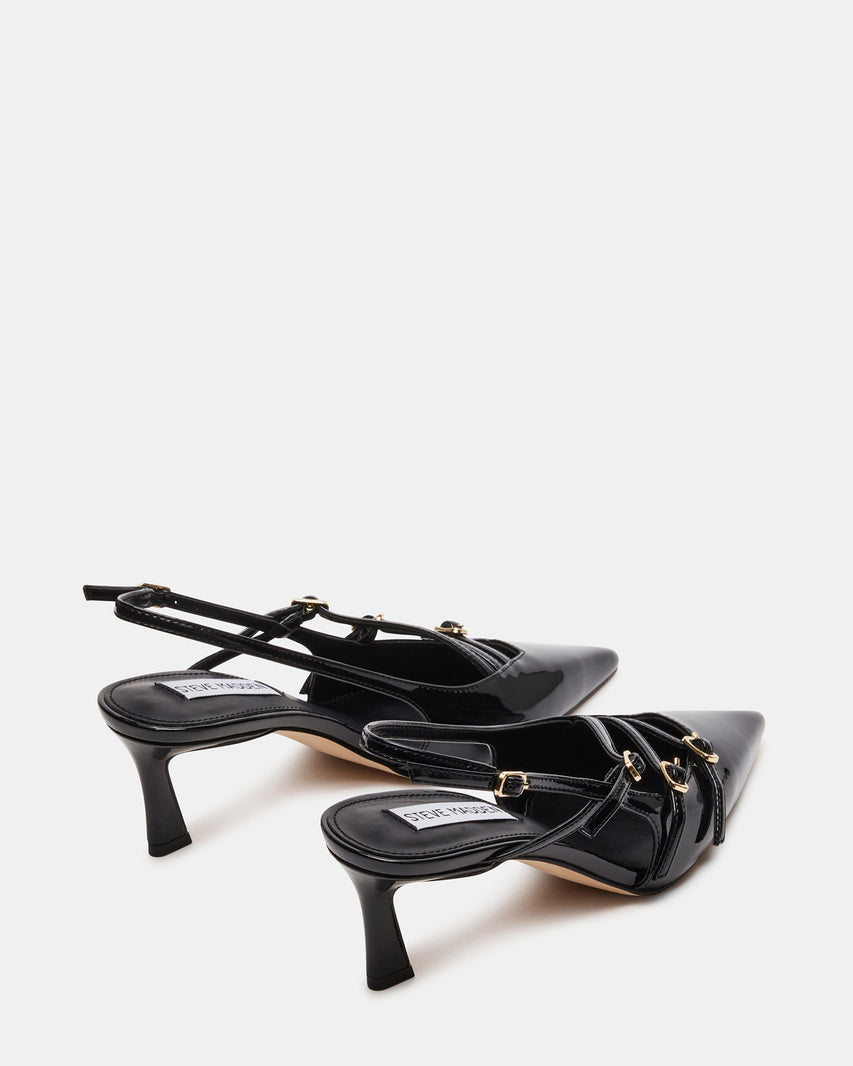 LIANA BLACK PATENT - Women's Shoes - Steve Madden Canada