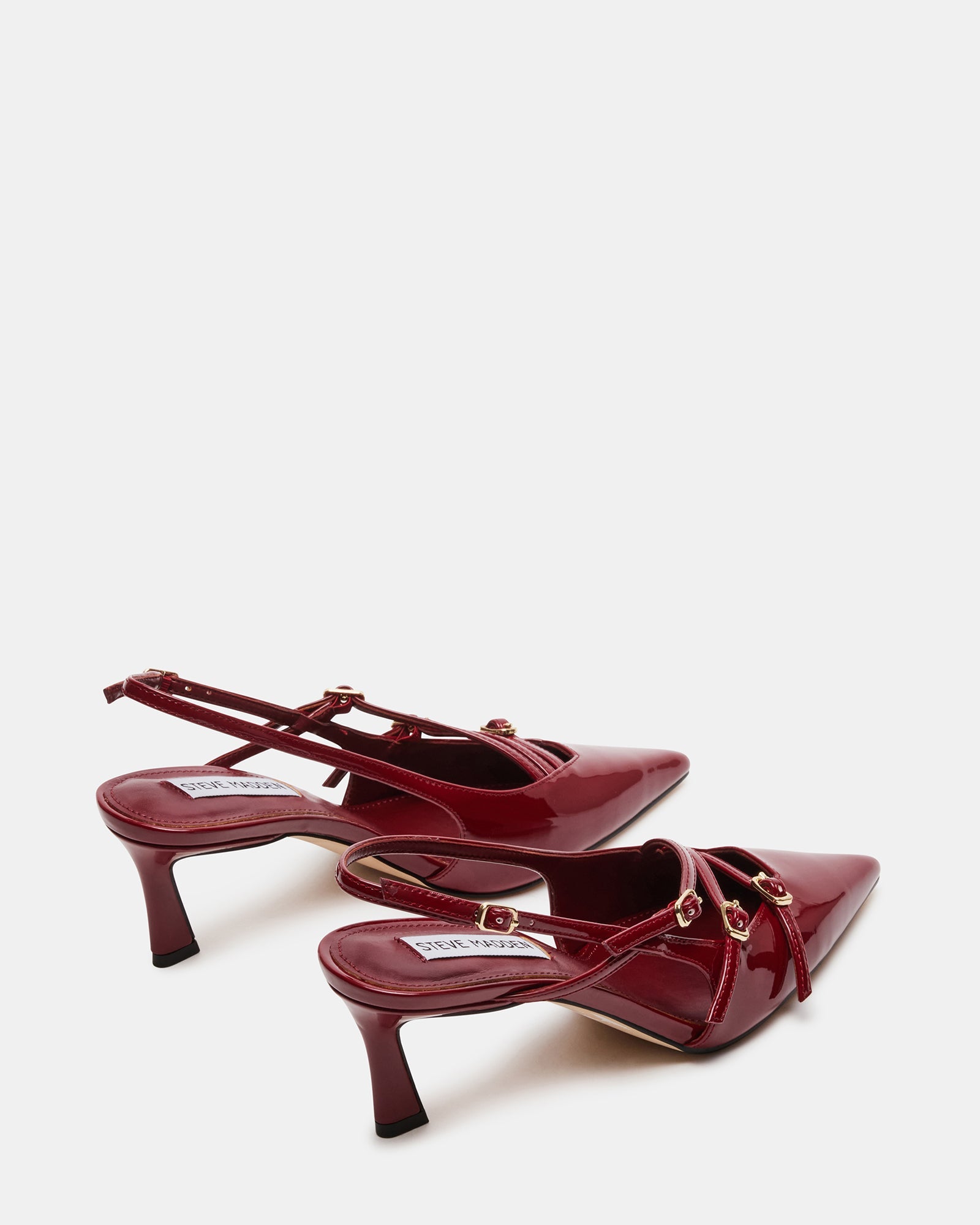 LIANA BURGUNDY PATENT - Women's Shoes - Steve Madden Canada