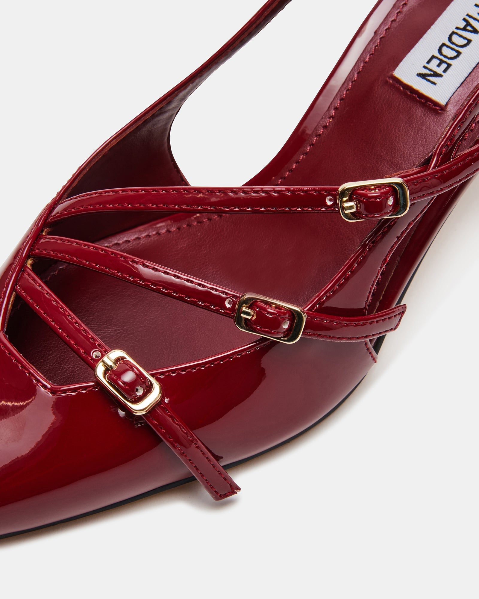 LIANA BURGUNDY PATENT - Women's Shoes - Steve Madden Canada