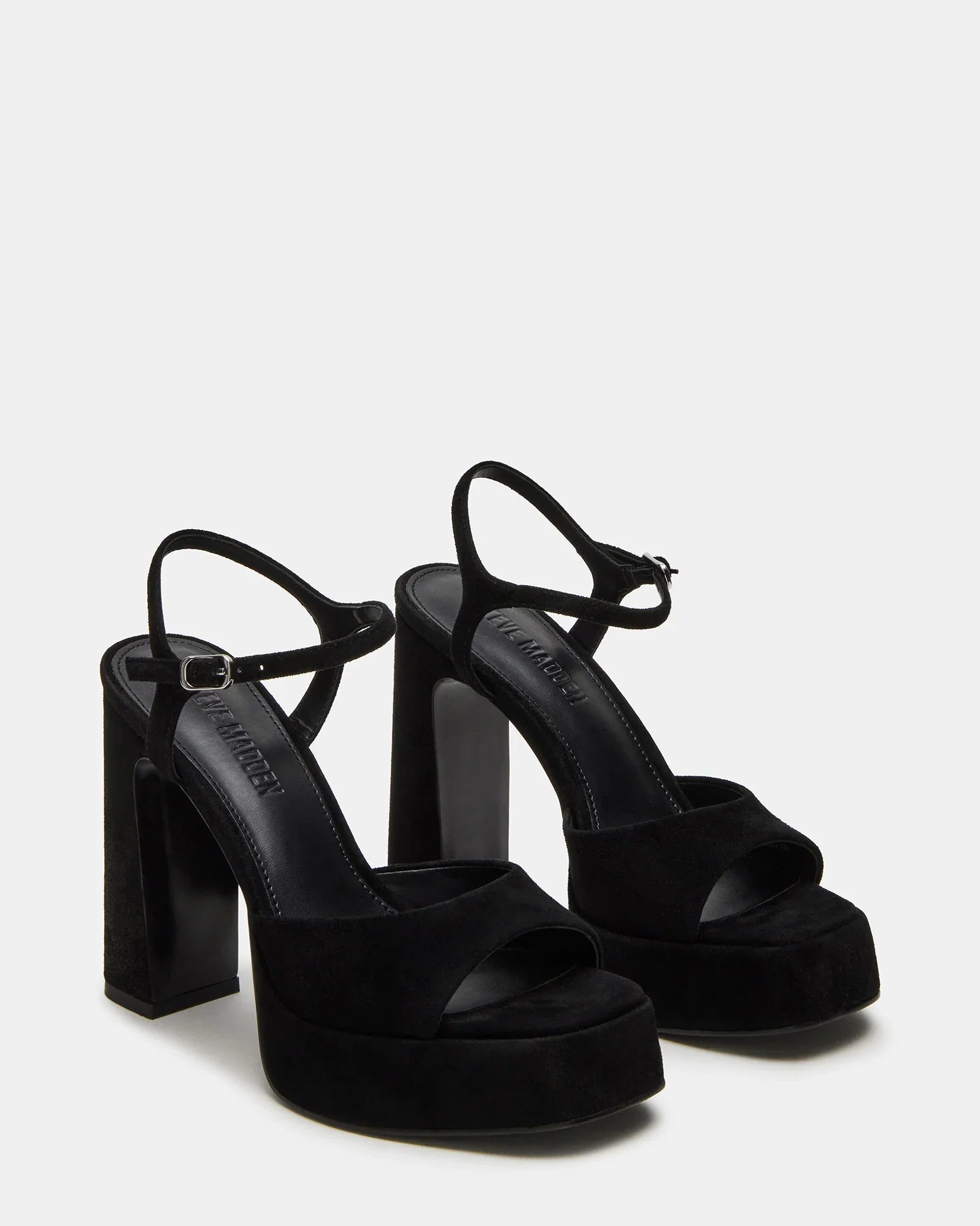 LIANDRA BLACK SUEDE - Women's Shoes - Steve Madden Canada