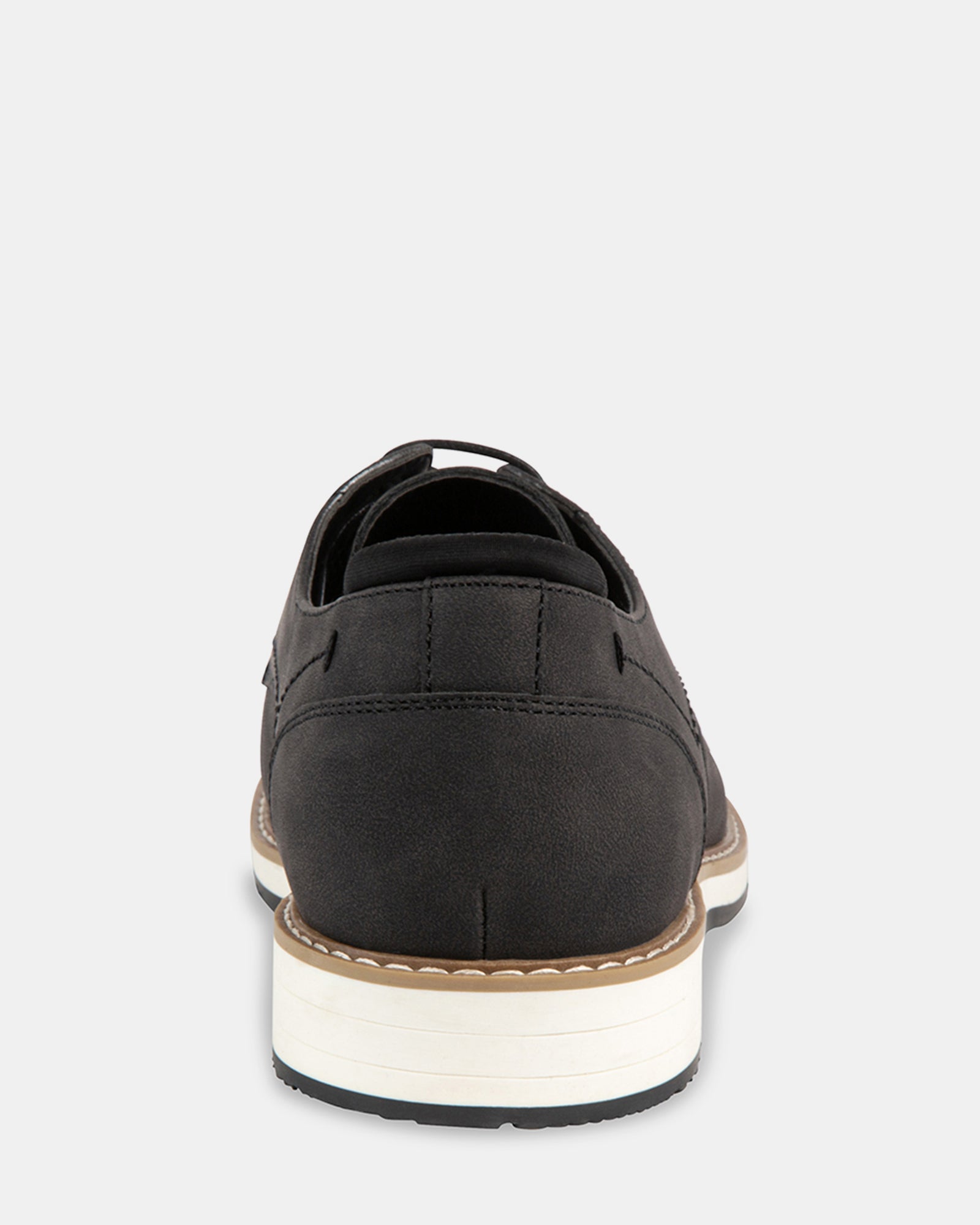 LINFORD BLACK NUBUCK - Men's Shoes - Steve Madden Canada