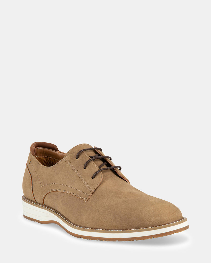 LINFORD TAUPE NUBUCK - Men's Shoes - Steve Madden Canada