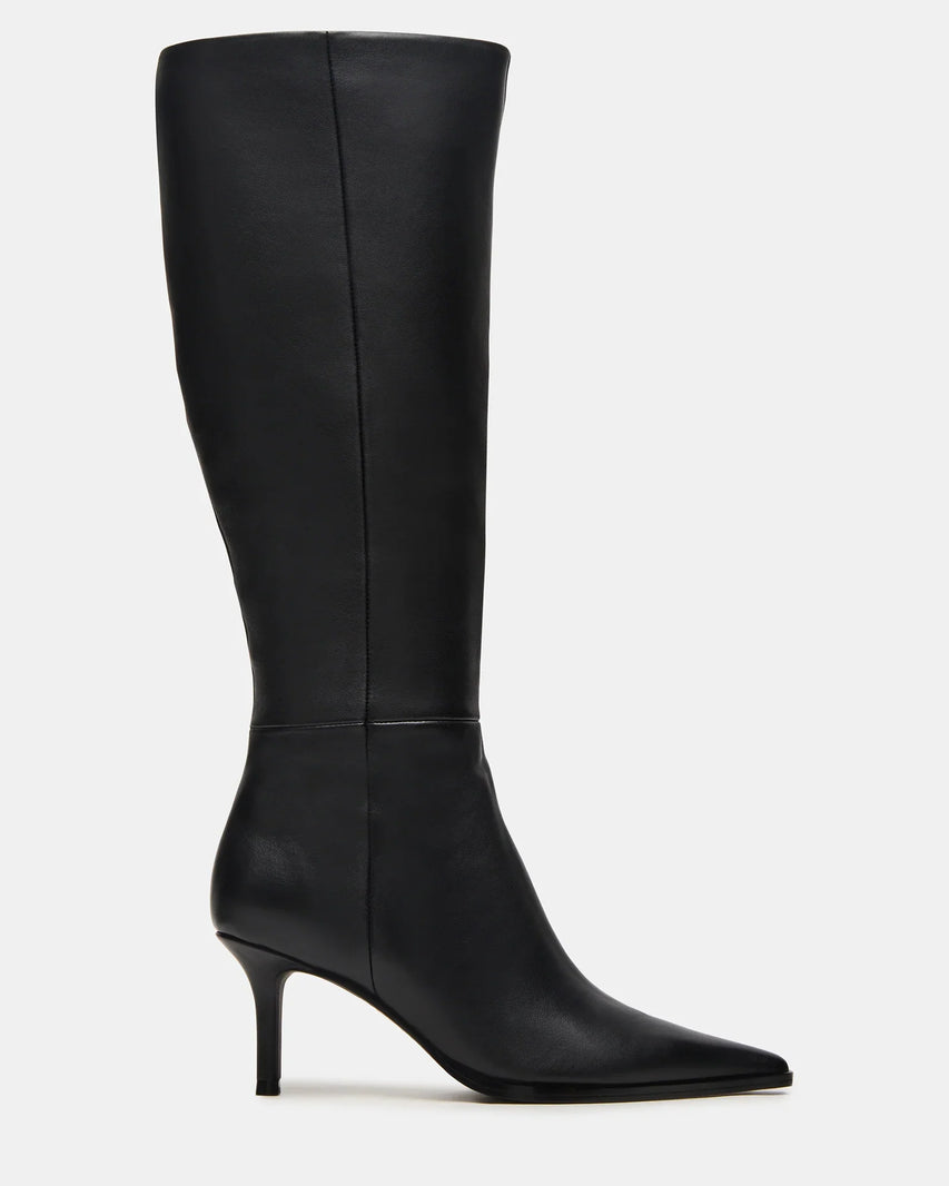 LINGO BLACK LEATHER - Women's Shoes - Steve Madden Canada
