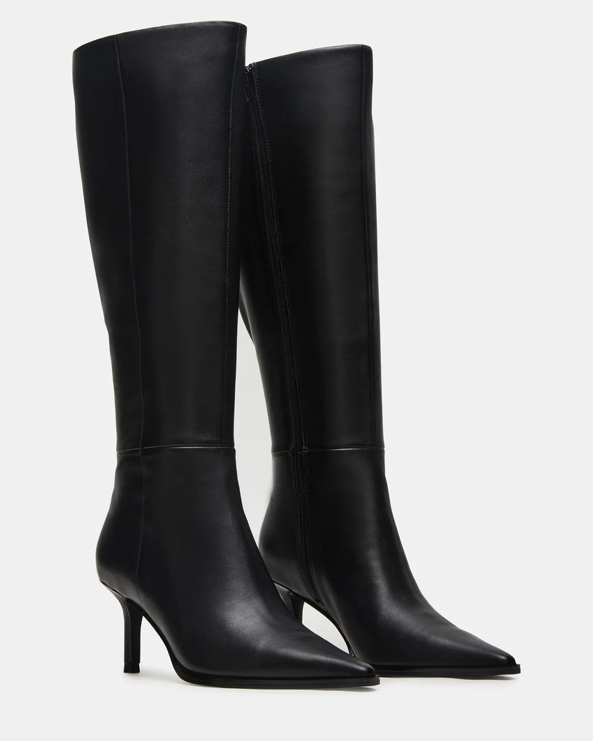 LINGO BLACK LEATHER - Women's Shoes - Steve Madden Canada