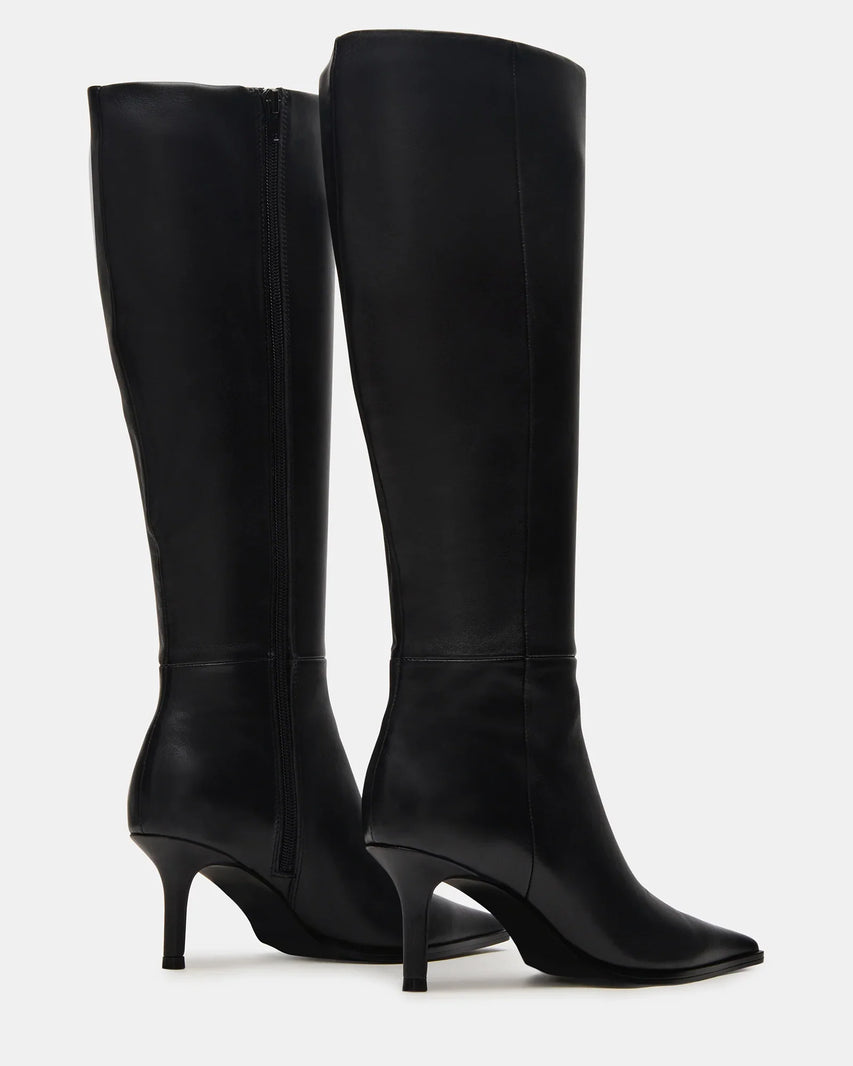 LINGO BLACK LEATHER - Women's Shoes - Steve Madden Canada