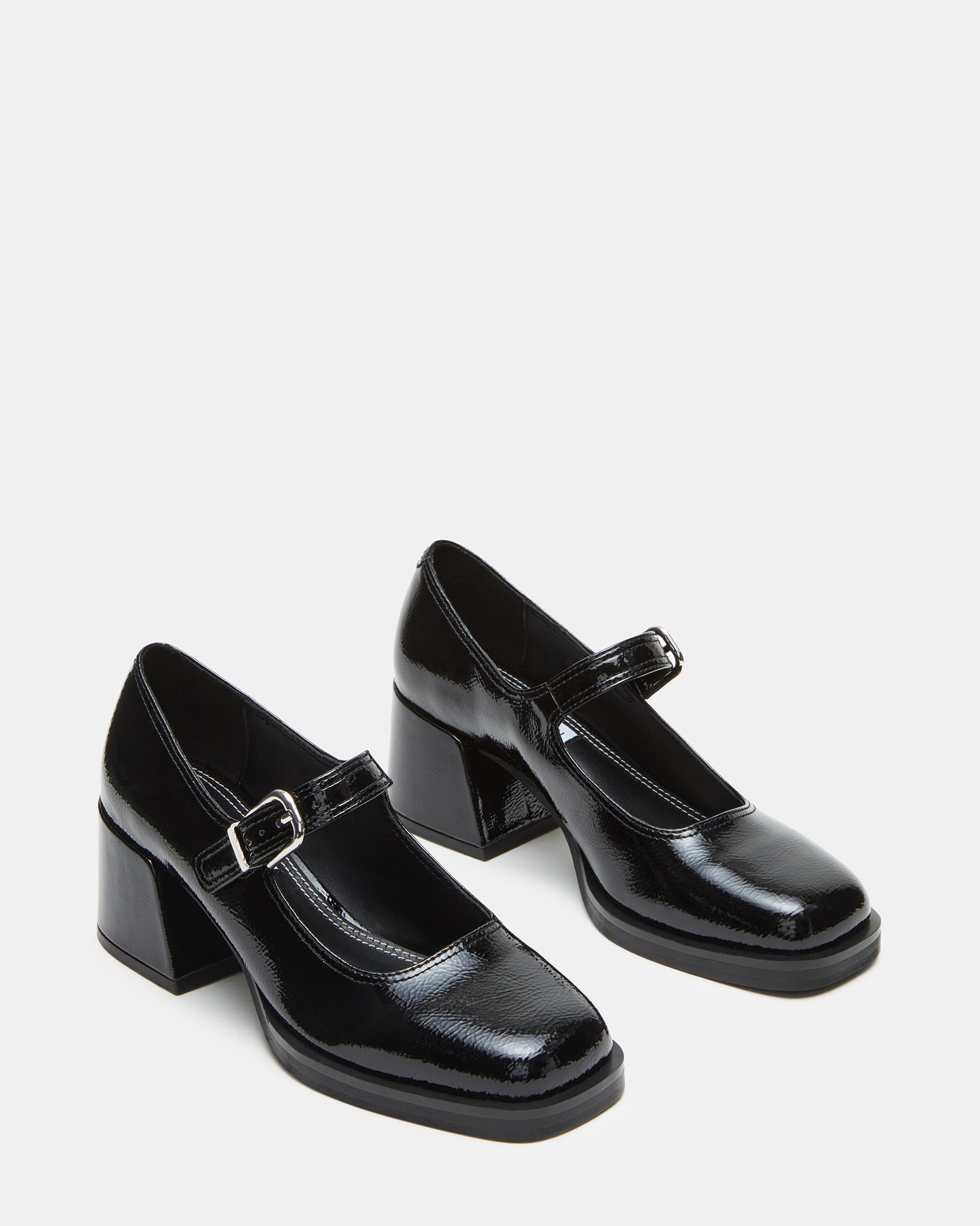 LISBON BLACK PATENT - Women's Shoes - Steve Madden Canada