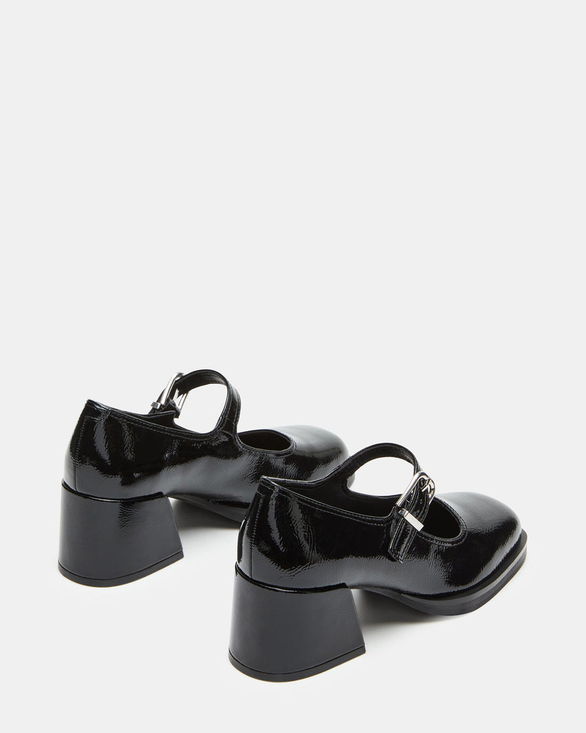LISBON BLACK PATENT - Women's Shoes - Steve Madden Canada