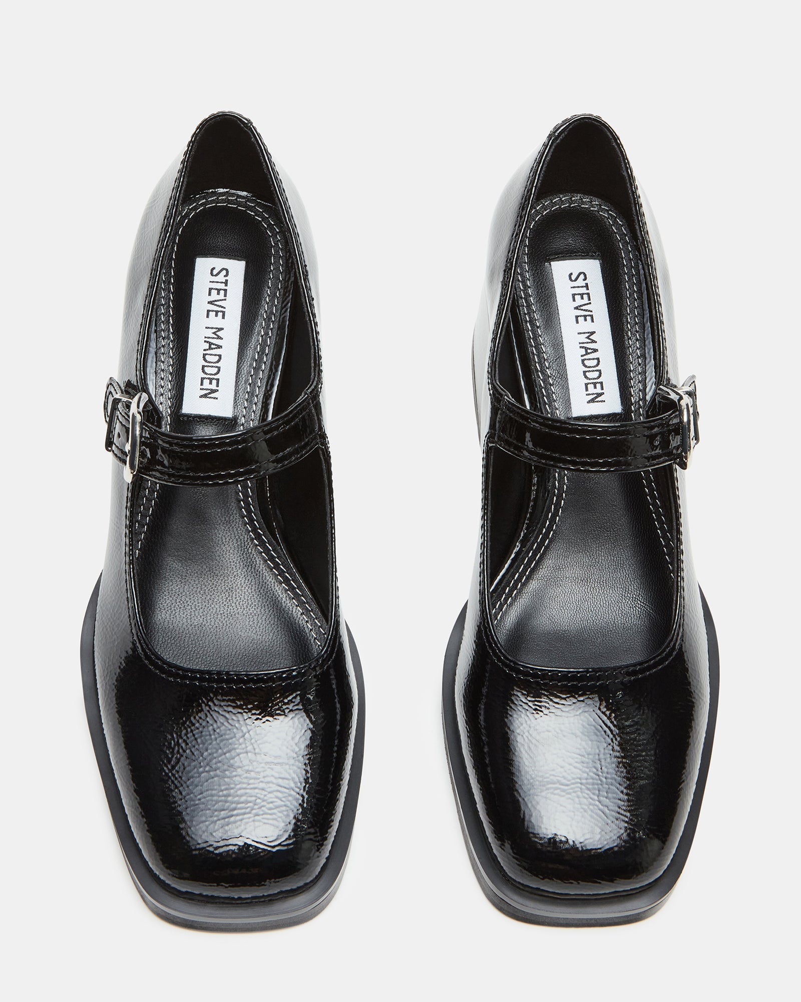 LISBON BLACK PATENT - Women's Shoes - Steve Madden Canada