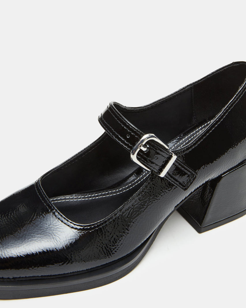 LISBON BLACK PATENT - Women's Shoes - Steve Madden Canada