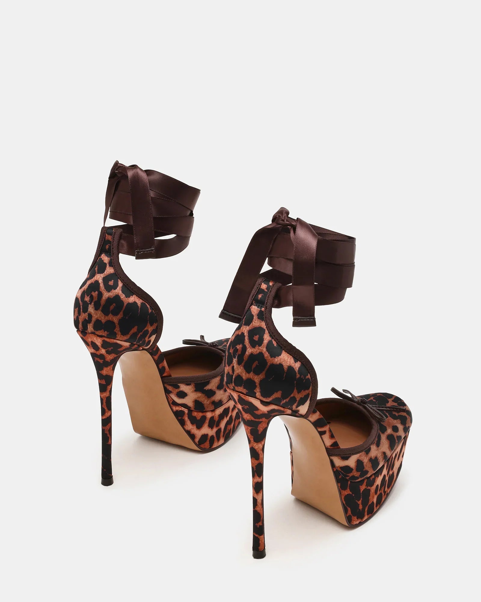 LISTEN LEOPARD SATIN - Women's Shoes - Steve Madden Canada