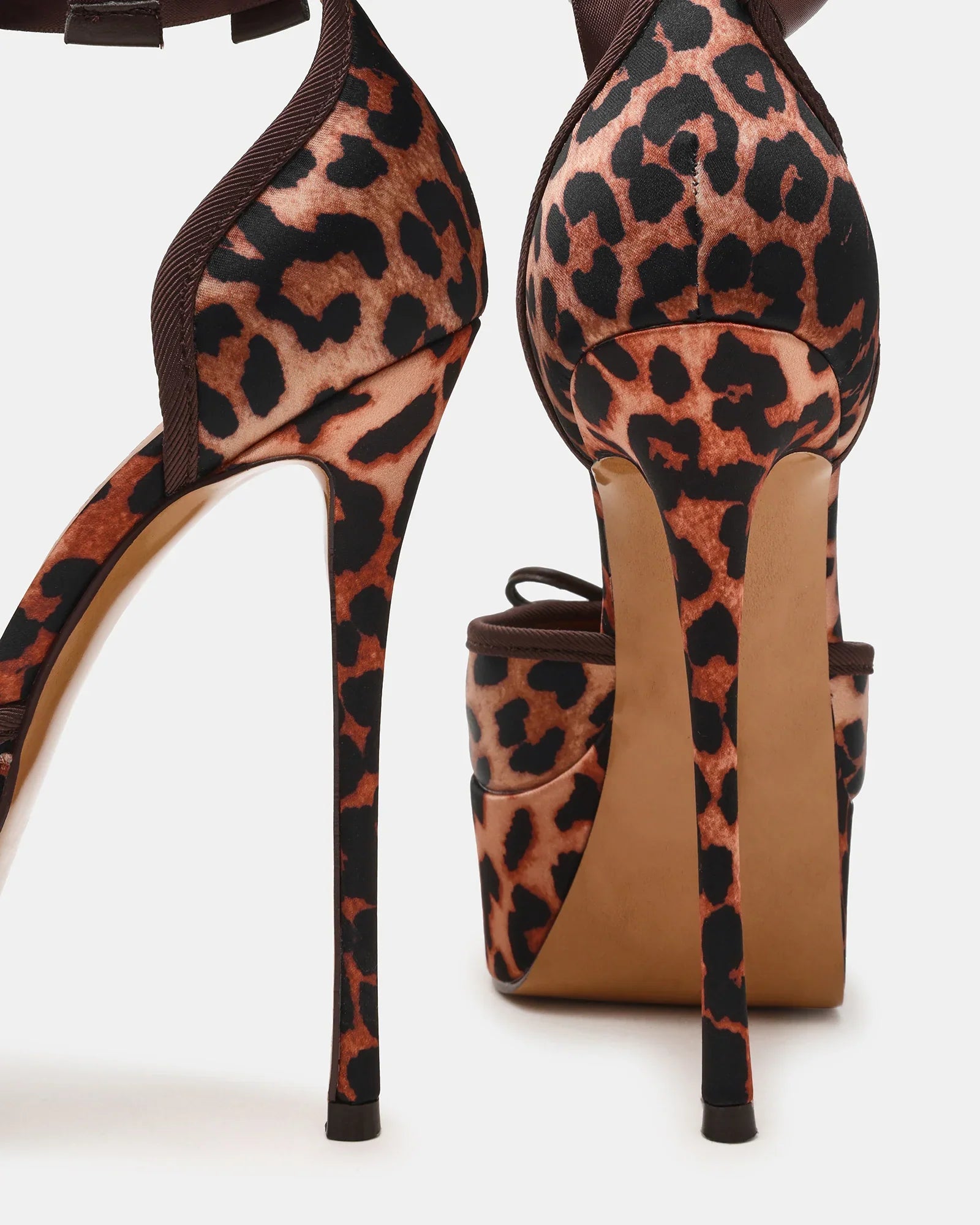 LISTEN LEOPARD SATIN - Women's Shoes - Steve Madden Canada